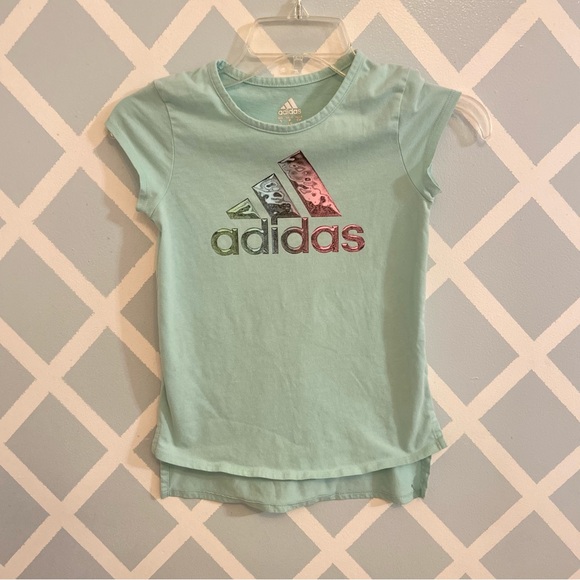 Adidas kids aqua tee - Picture 1 of 4